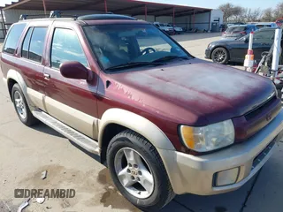 2002 Infiniti QX4 with VIN JNRDR09X02W212520, listed as a IAAI auction lot 41381529 with 182,828 mi miles and . Bid and sale history available at DreamBid. Image 1.