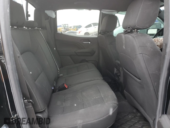 2024 GMC Canyon 4WD Elevation with VIN 1GTP6BEK1R1109514, listed as a Copart auction lot 87504835 with 3,618 mi miles and Salvage Title. Bid and sale history available at carsss.com. Image 10.