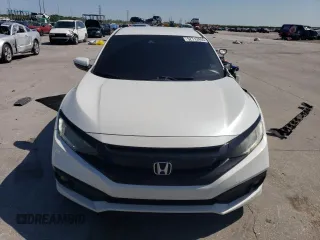 2019 Honda Civic Sport with VIN 19XFC2F81KE049938, listed as a Copart auction lot 52712405 with 150,985 mi miles and Salvage Title. Bid and sale history available at DreamBid. Image 5.