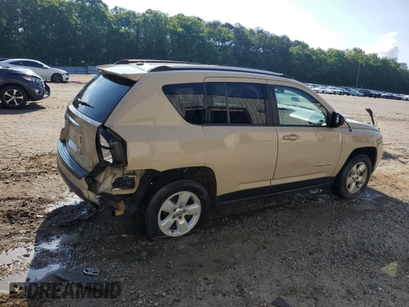 2017 Jeep Compass Sport SE with VIN 1C4NJCBA3HD134788, listed as a Copart auction lot 55398295 with 145,241 mi miles and Salvage title. Bid and sale history available at DreamBid. Image 3.