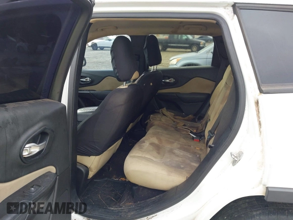 2016 Jeep Cherokee Sport with VIN 1C4PJLAB6GW190729, listed as a IAAI auction lot 42493948 with 164,613 mi miles and . Bid and sale history available at DreamBid. Image 8.