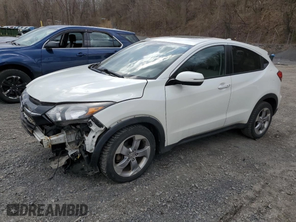 2016 Honda HR-V EX with VIN 3CZRU6H56GM757694, listed as a Copart auction lot 53131705 with 95,039 mi miles and Salvage Title. Bid and sale history available at carsss.com. Image 1.
