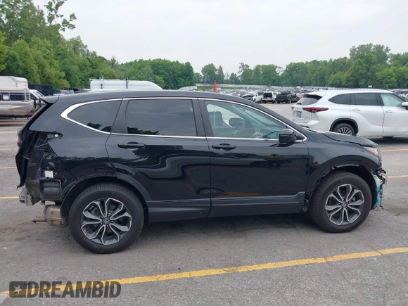 2021 Honda CR-V EX with VIN 5J6RW2H50ML004467, listed as a IAAI auction lot 42481856 with 45,560 mi miles and . Bid and sale history available at DreamBid. Image 14.