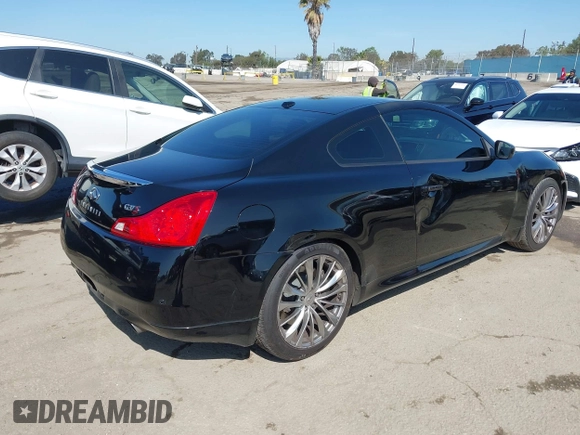 2013 Infiniti G37 IPL with VIN JN1CV6EK4DM923708, listed as a IAAI auction lot 41979485 with 189,976 mi miles. Bid and sale history available at carsss.com. Image 4.