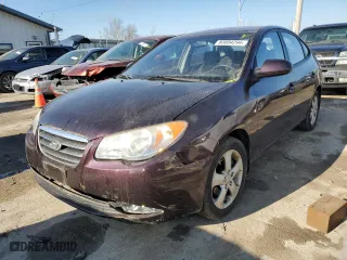 2009 Hyundai Elantra GLS PZEV with VIN KMHDU46D09U757358, listed as a Copart auction lot 83084294 with 91,421 mi miles and Salvage Title. Bid and sale history available at carsss.com. Image 1.