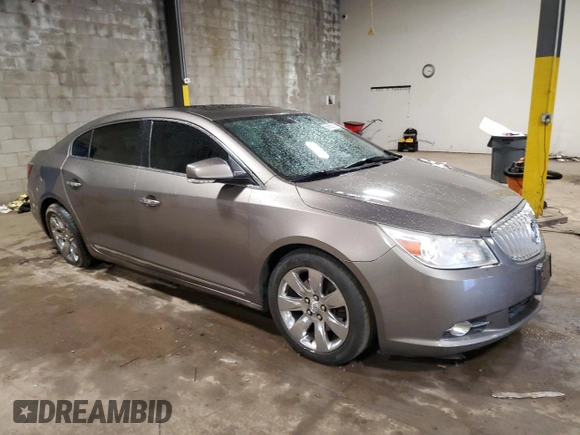 2012 Buick LaCrosse Premium 3 with VIN 1G4GH5G32CF139029, listed as a Copart auction lot 56662515 with 189,315 mi miles and Salvage title. Bid and sale history available at DreamBid. Image 4.
