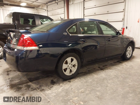 2007 Chevrolet Impala LT with VIN 2G1WT58K879156199, listed as a IAAI auction lot 41998450 with 124,511 mi miles and . Bid and sale history available at DreamBid. Image 4.