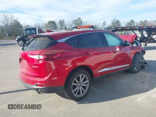 2019 Acura RDX Technology with VIN 5J8TC1H51KL025454, listed as a IAAI auction lot 41671946 with 91,017 mi miles and . Bid and sale history available at DreamBid. Image 4.