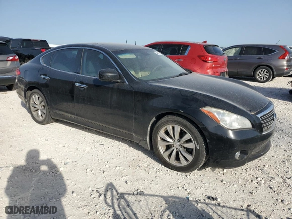 2012 Infiniti M37 with VIN JN1BY1AP6CM336139, listed as a Copart auction lot 49857955 with 168088 miles and Clean Title. Bid and sale history available at carsss.com. Image 4.