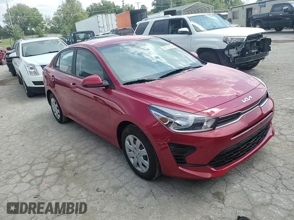 2023 Kia Rio S with VIN 3KPA24AD7PE607814, listed as a Copart auction lot 68135784 with 8,658 mi miles and Salvage Title. Bid and sale history available at DreamBid. Image 11.
