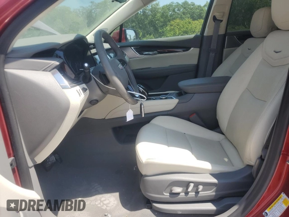 2022 Cadillac XT6 Premium Luxury with VIN 1GYKPCRS2NZ103363, listed as a Copart auction lot 66564404 with 25,114 mi miles and Salvage Title. Bid and sale history available at carsss.com. Image 7.