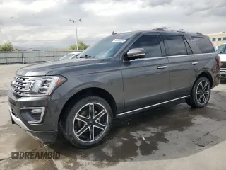 2020 Ford Expedition Limited z VIN 1FMJU2AT9LEA92452, wystawiony jako Copart lot #53503805 z przebiegiem 61 624 mil mil oraz Szkoda całkowita • Salvage title. Historia ofert i sprzedaży dostępna na DreamBid. Obrazek 1.