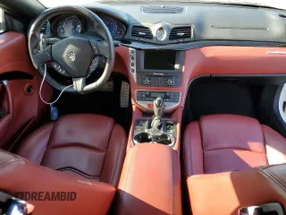 2015 Maserati GranTurismo Sport with VIN ZAM45MMAXF0155477, listed as a Copart auction lot 81116633 with 29,954 mi miles and Salvage title. Bid and sale history available at DreamBid. Image 8.