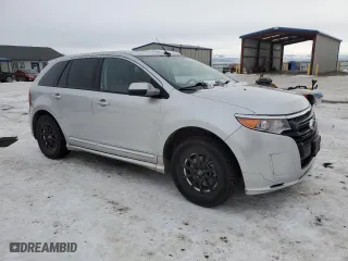 2013 Ford Edge Sport with VIN 2FMDK4AKXDBA60256, listed as a Copart auction lot 89139545 with 110,048 mi miles and Salvage Title. Bid and sale history available at carsss.com. Image 4.