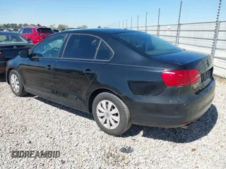 2013 Volkswagen Jetta Sedan S with VIN 3VW2K7AJ9DM353114, listed as a IAAI auction lot 41822324 with 95,658 mi miles. Bid and sale history available at carsss.com. Image 3.