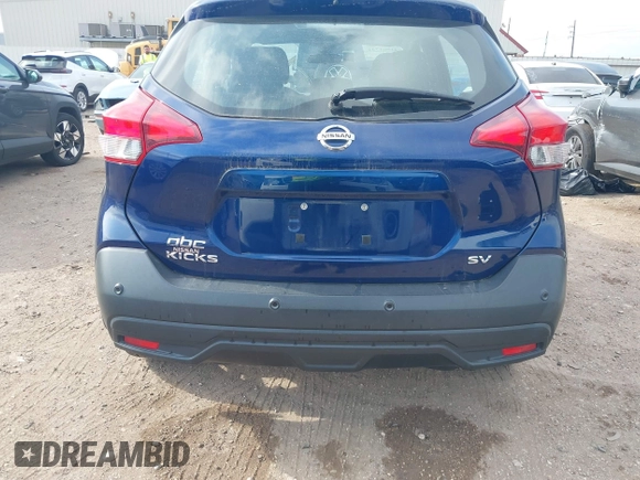 2020 Nissan Kicks SV with VIN 3N1CP5CV8LL568438, listed as a IAAI auction lot 41961744 with 59,872 mi miles. Bid and sale history available at carsss.com. Image 17.