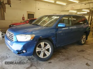 2008 Toyota Highlander Sport z VIN JTEES43A682020552, wystawiony jako Copart lot #57951005 z przebiegiem 294 421 mil mil oraz Szkoda całkowita • Salvage title. Historia ofert i sprzedaży dostępna na DreamBid. Obrazek 1.