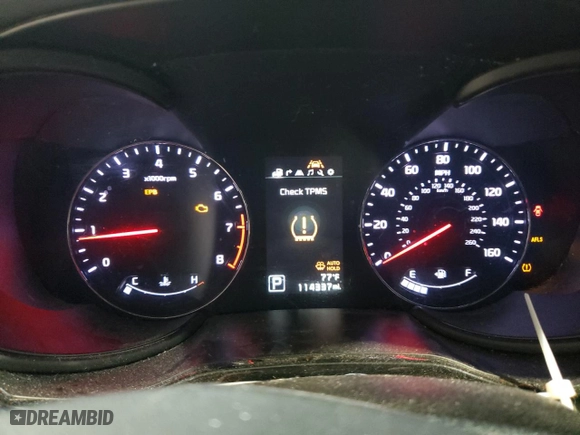 2015 Kia K900 Luxury with VIN KNALW4D41F6021149, listed as a Copart auction lot 73478984 with 114,337 mi miles and Salvage Title. Bid and sale history available at carsss.com. Image 9.