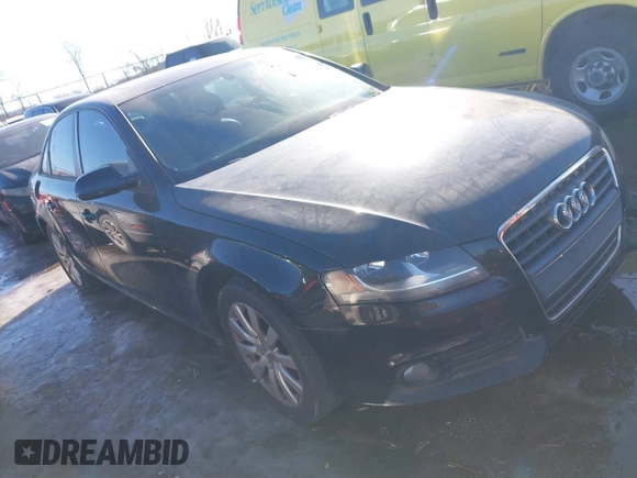 2012 Audi A4 2.0T Premium with VIN WAUAFAFL6CN009428, listed as a IAAI auction lot 41426794 with 157,131 mi miles. Bid and sale history available at carsss.com. Image 1.