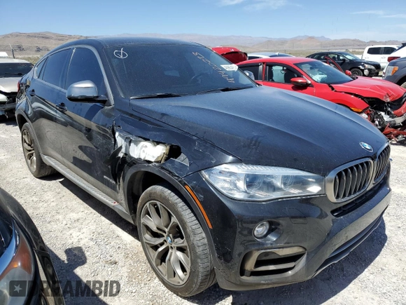 2015 BMW X6 xDrive50i with VIN 5UXKU6C58F0F94418, listed as a Copart auction lot 49420273 with 93,864 mi miles. Bid and sale history available at carsss.com. Image 4.