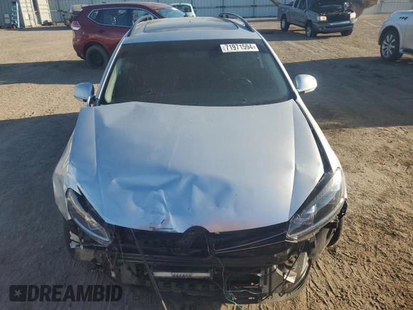 2011 Volkswagen Jetta SportWagen TDI with VIN 3VWPL7AJ6BM672762, listed as a Copart auction lot 71971594 with 0 mi miles and Salvage Title. Bid and sale history available at carsss.com. Image 5.