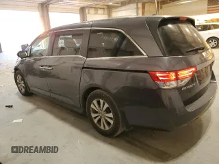 2017 Honda Odyssey SE with VIN 5FNRL5H33HB016555, listed as a Copart auction lot 42603465 with 74,914 mi miles and Salvage Title. Bid and sale history available at carsss.com. Image 2.