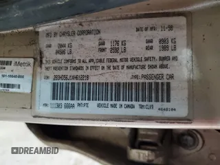 1999 Dodge Intrepid ES with VIN 2B3HD56J1XH612218, listed as a Copart auction lot 81531454 with 237,437 mi miles and Salvage Title. Bid and sale history available at carsss.com. Image 13.