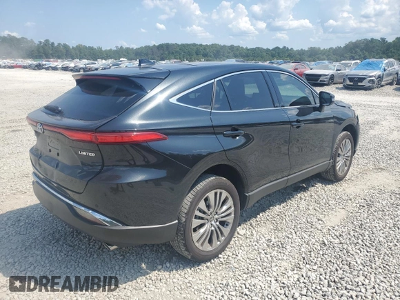 2024 Toyota Venza LE with VIN JTEAAAAH4RJ173020, listed as a Copart auction lot 69901484 with 10,222 mi miles and Salvage Title. Bid and sale history available at carsss.com. Image 3.