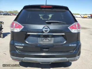 2016 Nissan Rogue SV with VIN KNMAT2MV2GP698500, listed as a Copart auction lot 53832495 with 325,018 mi miles and Clean Title. Bid and sale history available at carsss.com. Image 6.
