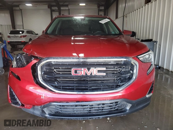 2019 GMC Terrain SLE with VIN 3GKALTEV1KL330368, listed as a Copart auction lot 60235435 with 20,698 mi miles and Salvage title. Bid and sale history available at DreamBid. Image 5.