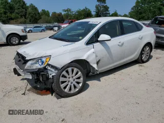 2016 Buick Verano with VIN 1G4PP5SK4G4118735, listed as a Copart auction lot 57601975 with 97,496 mi miles and Salvage title. Bid and sale history available at DreamBid. Image 1.