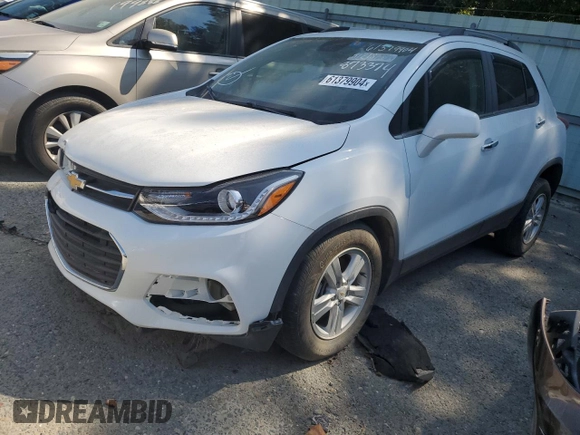 2019 Chevrolet Trax LT with VIN KL7CJLSB0KB873374, listed as a Copart auction lot 61379904 with 29,852 mi miles and Salvage Title. Bid and sale history available at carsss.com. Image 1.