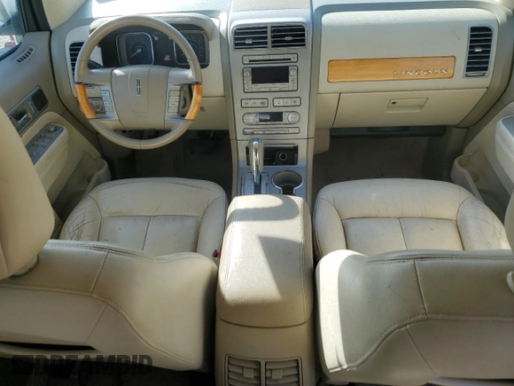 2007 Lincoln MKX with VIN 2LMDU68C57BJ18304, listed as a Copart auction lot 75013054 with 0 mi miles and Salvage Title. Bid and sale history available at carsss.com. Image 8.