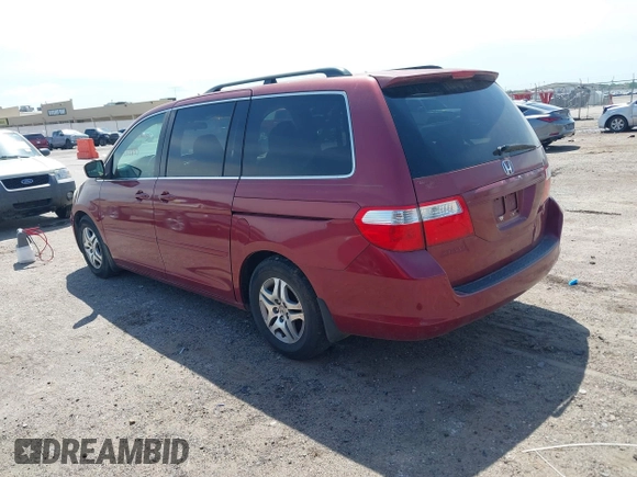 2006 Honda Odyssey EX with VIN 5FNRL38456B113072, listed as a IAAI auction lot 42112693 with 238,883 mi miles. Bid and sale history available at carsss.com. Image 3.