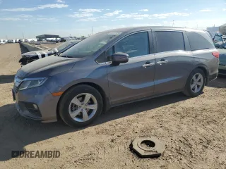 2019 Honda Odyssey EX с VIN 5FNRL6H51KB028606, выставлен на аукционе Copart как лот 64125995 с пробегом 63 550 миль миль и Списание • Salvage title. История ставок и продаж доступна на DreamBid. Изображение 1.