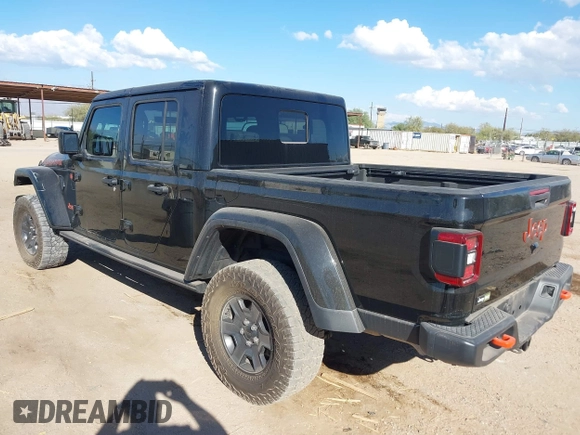 2022 Jeep Gladiator Mojave with VIN 1C6JJTEG7NL180485, listed as a IAAI auction lot 41030779 with 41,445 mi miles and . Bid and sale history available at DreamBid. Image 3.