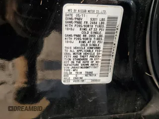 2011 Infiniti FX35 with VIN JN8AS1MU9BM711567, listed as a Copart auction lot 73871934 with 0 mi miles and Non Repairable. Bid and sale history available at carsss.com. Image 14.