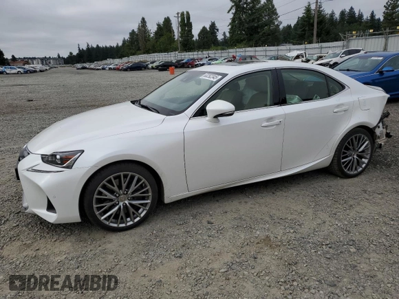 2018 Lexus IS 300 with VIN JTHC81D26J5031571, listed as a Copart auction lot 63292345 with 26,726 mi miles and Salvage title. Bid and sale history available at DreamBid. Image 1.