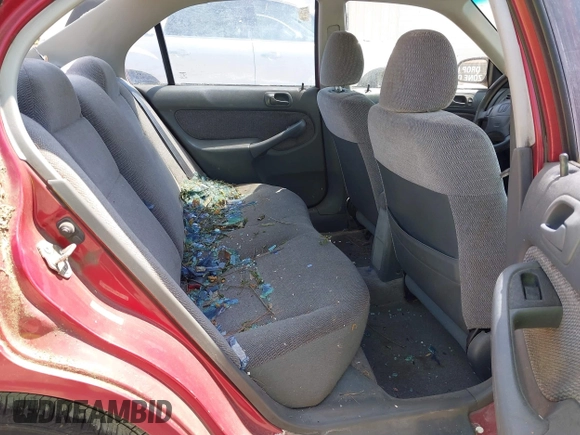 1998 Honda Civic LX with VIN 1HGEJ6676WL021762, listed as a IAAI auction lot 42067802 with 195,507 mi miles and . Bid and sale history available at DreamBid. Image 8.
