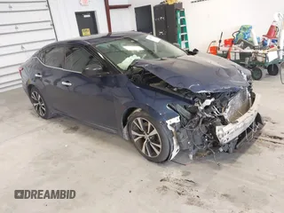 2017 Nissan Maxima SV with VIN 1N4AA6AP1HC455391, listed as a IAAI auction lot 41387377 with 107,905 mi miles and . Bid and sale history available at DreamBid. Image 1.
