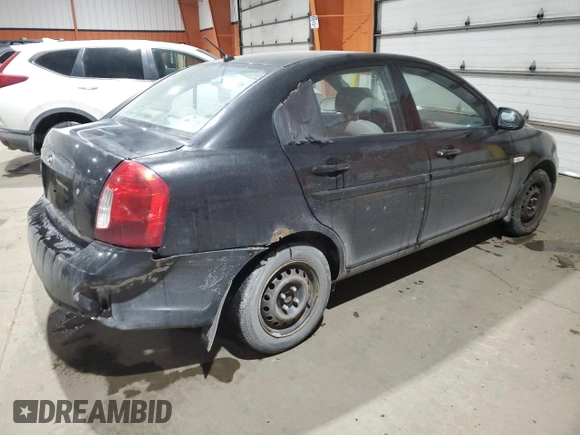 2007 Hyundai Accent GL z VIN KMHCN45C87U142295, wystawiony jako Copart lot #86149894 z przebiegiem 325 738 mil mil oraz Szkoda całkowita • Salvage title. Historia ofert i sprzedaży dostępna na DreamBid. Obrazek 3.