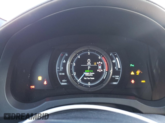 2019 Lexus RC 300 with VIN JTHHA5BC7K5009450, listed as a Copart auction lot 42174355 with 41,388 mi miles and Salvage title. Bid and sale history available at DreamBid. Image 9.