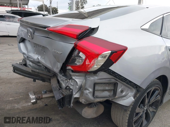 2019 Honda Civic Sport with VIN 2HGFC2F84KH576622, listed as a IAAI auction lot 41494019 with 87,495 mi miles and . Bid and sale history available at DreamBid. Image 6.