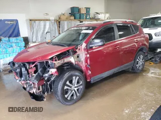 2018 Toyota RAV4 LE with VIN 2T3BFREV8JW740134, listed as a Copart auction lot 51108185 with 87,076 mi miles and Salvage Title. Bid and sale history available at carsss.com. Image 1.
