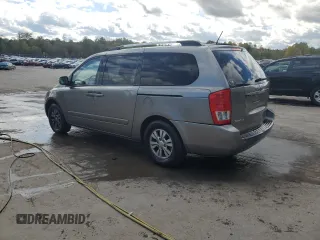 2012 Kia Sedona LX with VIN KNDMG4C7XC6429290, listed as a Copart auction lot 75205014 with 131,359 mi miles and Salvage Title. Bid and sale history available at carsss.com. Image 2.
