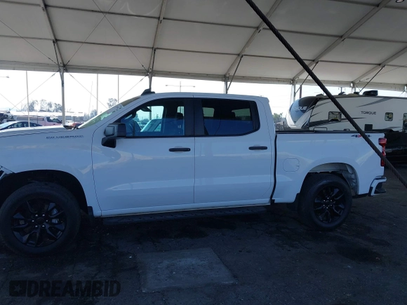 2022 Chevrolet Silverado 1500 Custom with VIN 3GCPDBEK5NG562651, listed as a IAAI auction lot 41539993 with 28,952 mi miles. Bid and sale history available at carsss.com. Image 15.