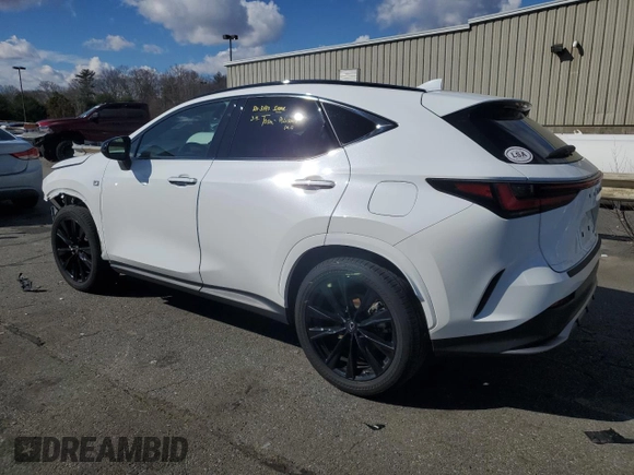 2023 Lexus NX with VIN 2T2KGCEZ6PC026644, listed as a Copart auction lot 46765894 with 11,803 mi miles. Bid and sale history available at carsss.com. Image 2.