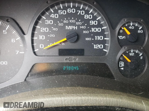 2003 Chevrolet TrailBlazer LT with VIN 1GNDS13S332296369, listed as a Copart auction lot 63309934 with 279,045 mi miles and Clean Title. Bid and sale history available at DreamBid. Image 9.