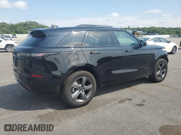 2025 Land Rover Range Rover Velar Dynamic SE with VIN SALYL2EX1SA809833, listed as a Copart auction lot 64486225 with 8,209 mi miles and Clean title. Bid and sale history available at DreamBid. Image 3.