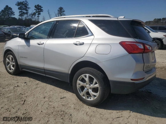 2018 Chevrolet Equinox Premier with VIN 3GNAXVEV6JS587422, listed as a Copart auction lot 47422445 with 147,640 mi miles and Salvage Title. Bid and sale history available at carsss.com. Image 2.